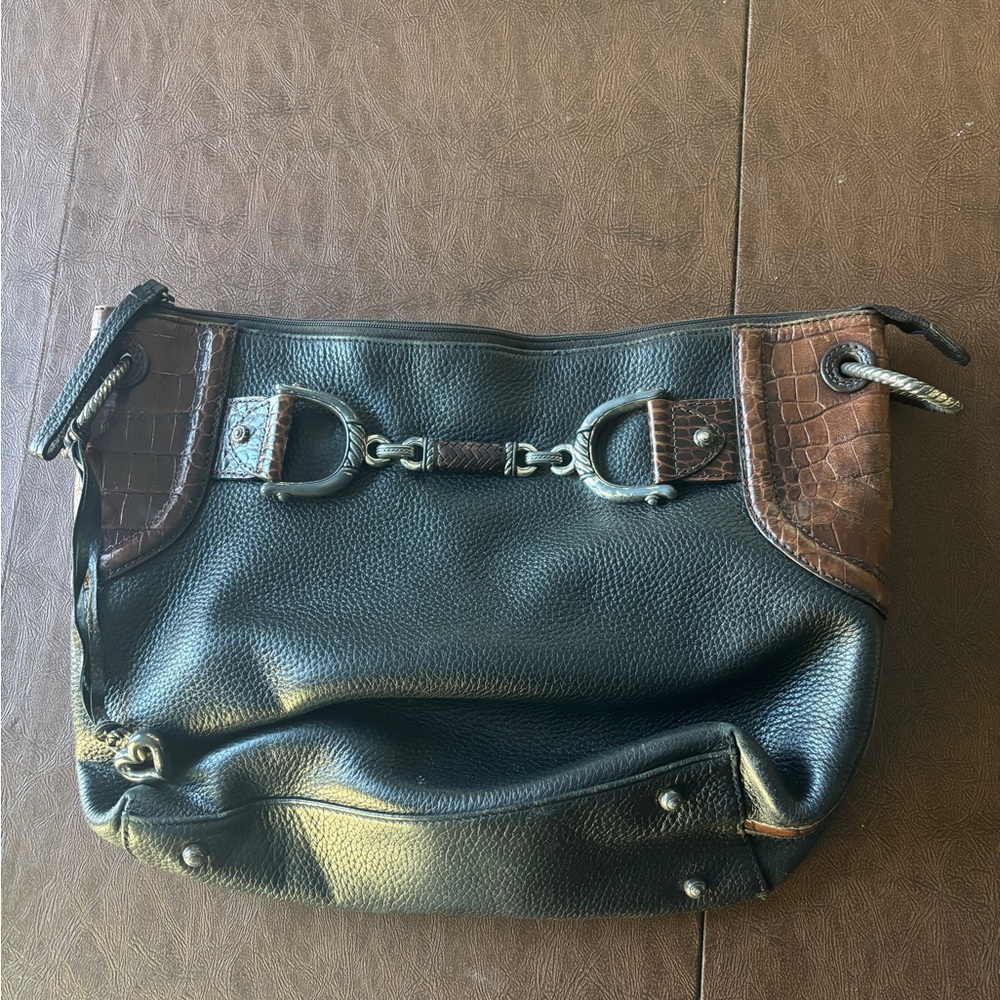 Brighton Multicolor Patterned Interior Handbag - image 1